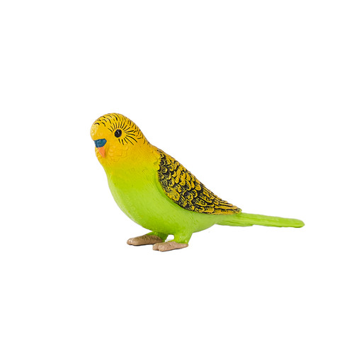 Green budgerigar toy - green, 