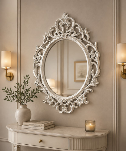 New style ornate baroque wall - style,