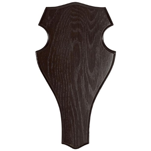 Decoy deer trophy - plate, dark