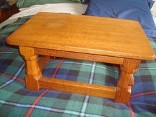 Robert Mouseman Thompson Oak Foot Stool