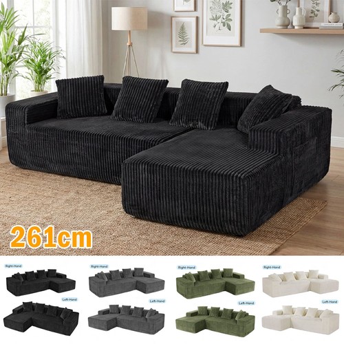 Seater shaped corner sofa - l-shaped,