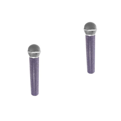 2pcs fake microphone prop - 2pcs,