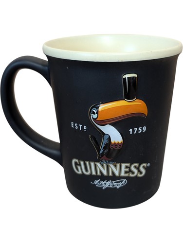Guinness toucan mug - mug, black