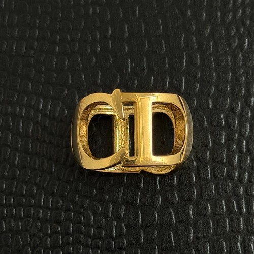 Christian dior gold ring - christian, j