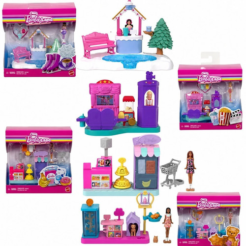 Barbie mini land inch - mini, doll