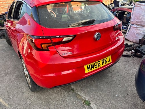 Vauxhall astra 2015 2021 red - astra, 2015-2021