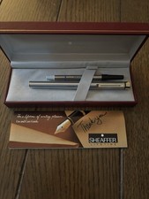 Sheaffer Chrome Trim Fountain