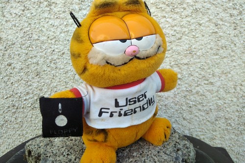 Vintage dakin garfield plush - dakin,
