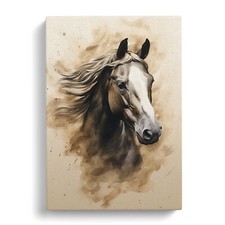 Horse Minimalism Canvas Wall