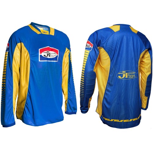 Racing jersey blue yellow - jersey,