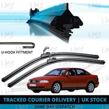 For Audi A4 (8D2, B5) 1994-2000 Front Windscreen 21" 21" Flat Aero Wiper Blades