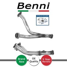 Exhaust Pipe + Fitting Kit Front Right Benni Fits Mitsubishi Shogun Pajero 3.0