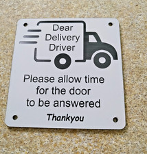 Delivery Driver - Please allow