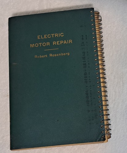 Vintage electric motor repair - electric,
