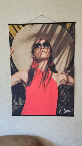 Cazal decorative fabric banner - decorative,
