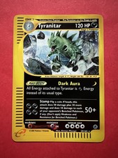 Tyranitar Reverse Holo 29/165 Expedition 2002 e-series e-card Pokemon NM / LP