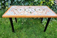 Mid Century Mosaic Tile Topped