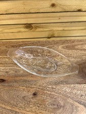 Vintage Fruit Embossed Glass