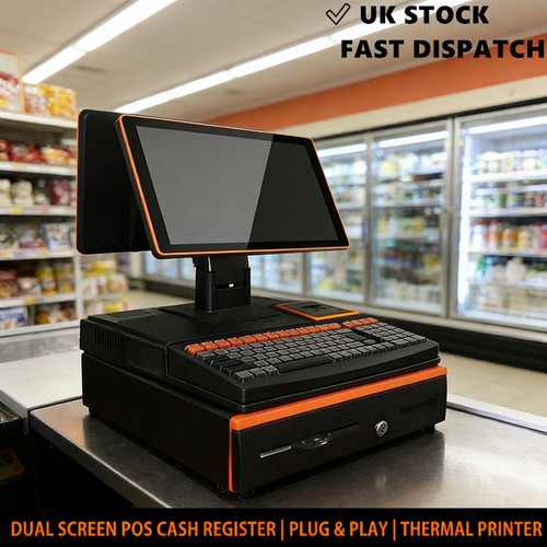 Dual touchscreen pos cash - dual,