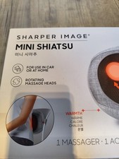 pressure Massage Cushion mini shiatsu sharper image back, feet and neck pain 