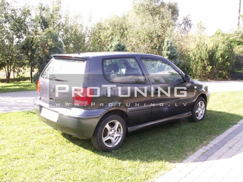 Gti look rear door - door, roof