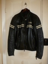 Spidi Mens retro Leather Jacket
