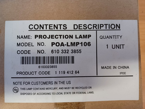 Original sanyo plc wxl46 - sanyo, plc-wxl46