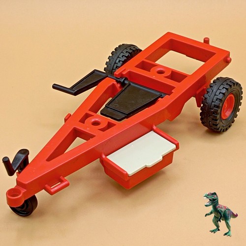 Playmobil red trailer