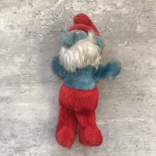 VINTAGE PAPA SMURF plush soft