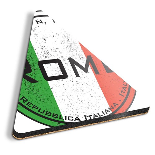 Triangle mdf coaster rome - triangle,