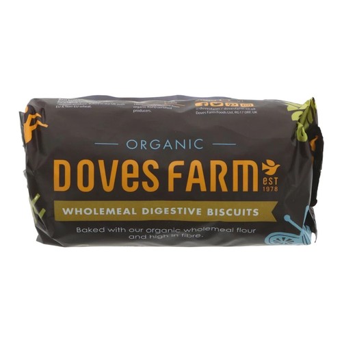 Organic wholewheat digestives - organic,