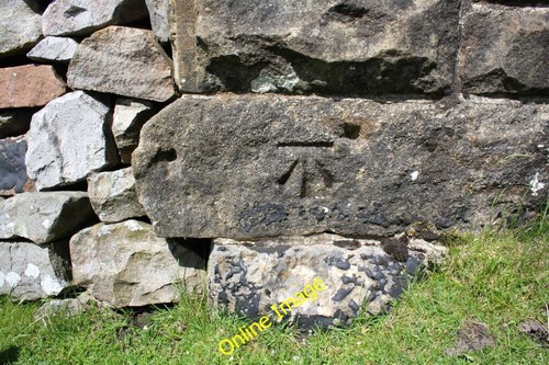Photo 6x4 benchmark railway - benchmark, on