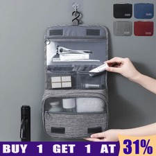 Hanging Toiletry Bag Travel Large Wash Bag for Women Mens Toiletries with Hook
