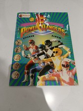 Merlin Mighty Morphin Power Rangers 1994 Sticker Album - Incomplete