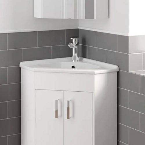 Bathroom corner basin - corner, sink