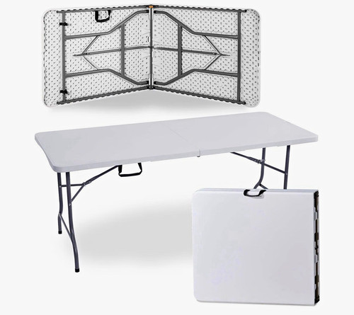 Keplin 6ft white foldable - 6ft,