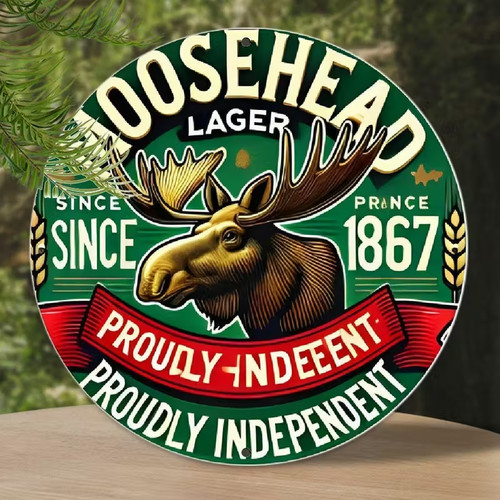 Retro tin sign moosehead beer - retro,