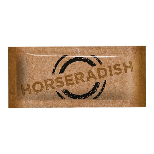 Horseradish sauce sachets - horseradish,
