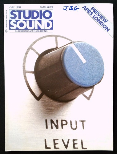 Studio sound and broadcast - studio,