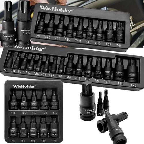 3pack 34pc impact torx star - impact,