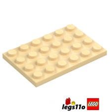 Lego 3032 pack 4x - 1x, 2x