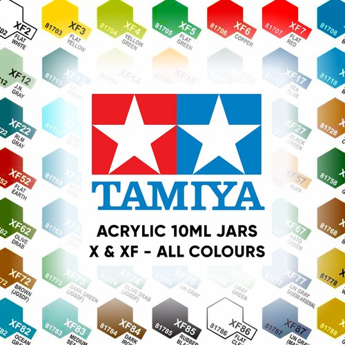 Tamiya acrylic paint - 10ml, full