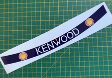 Senna F1 Helmet Visor Sticker
