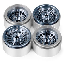 FLYXM Aluminum 1.9" Beadlock Wheel Rim for RC Crawler TRX4 SCX10 TAMIYA CC01 etc