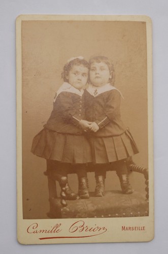 Cdv two 19th century - two,