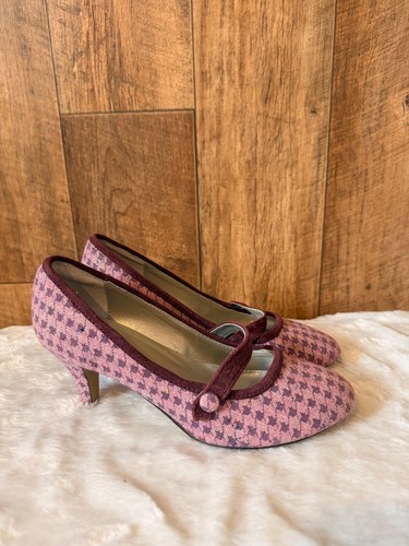 Pink coquette tweed mary - mary, jane
