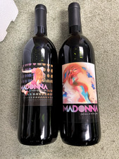 MADONNA 2 SEALED NON-ALCOHOLIC WINE - CONFESSIONS DANCE FLOOR 2005