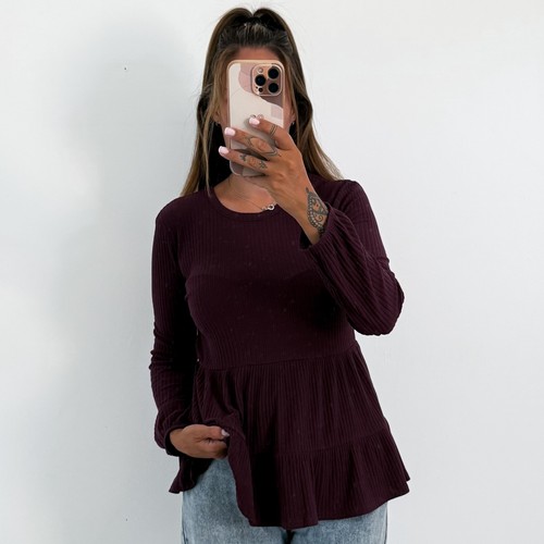 Ladies burgundy jumper sweater - ladies,