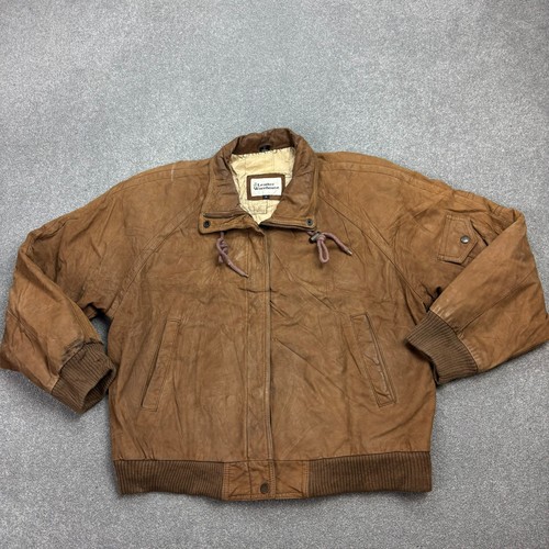 Leather flying jacket adult - leather,