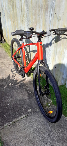 Trek mountain bike large dual - mountain,
